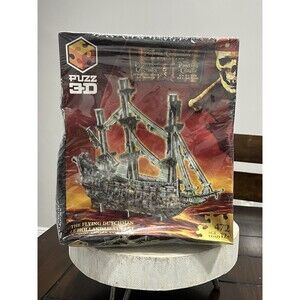 FLYING DUTCHMAN PIRATES OF CARIBBEAN 3D PUZZLE FACTORY SEALED NEW Damaged Box